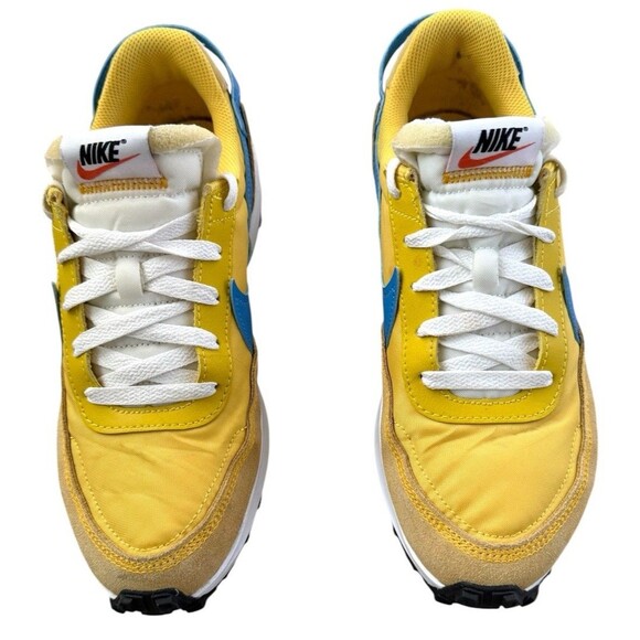 Nike Waffle Trainer 2 Yellow Blue Men’s  Size 9 DH9523-700 main image 7